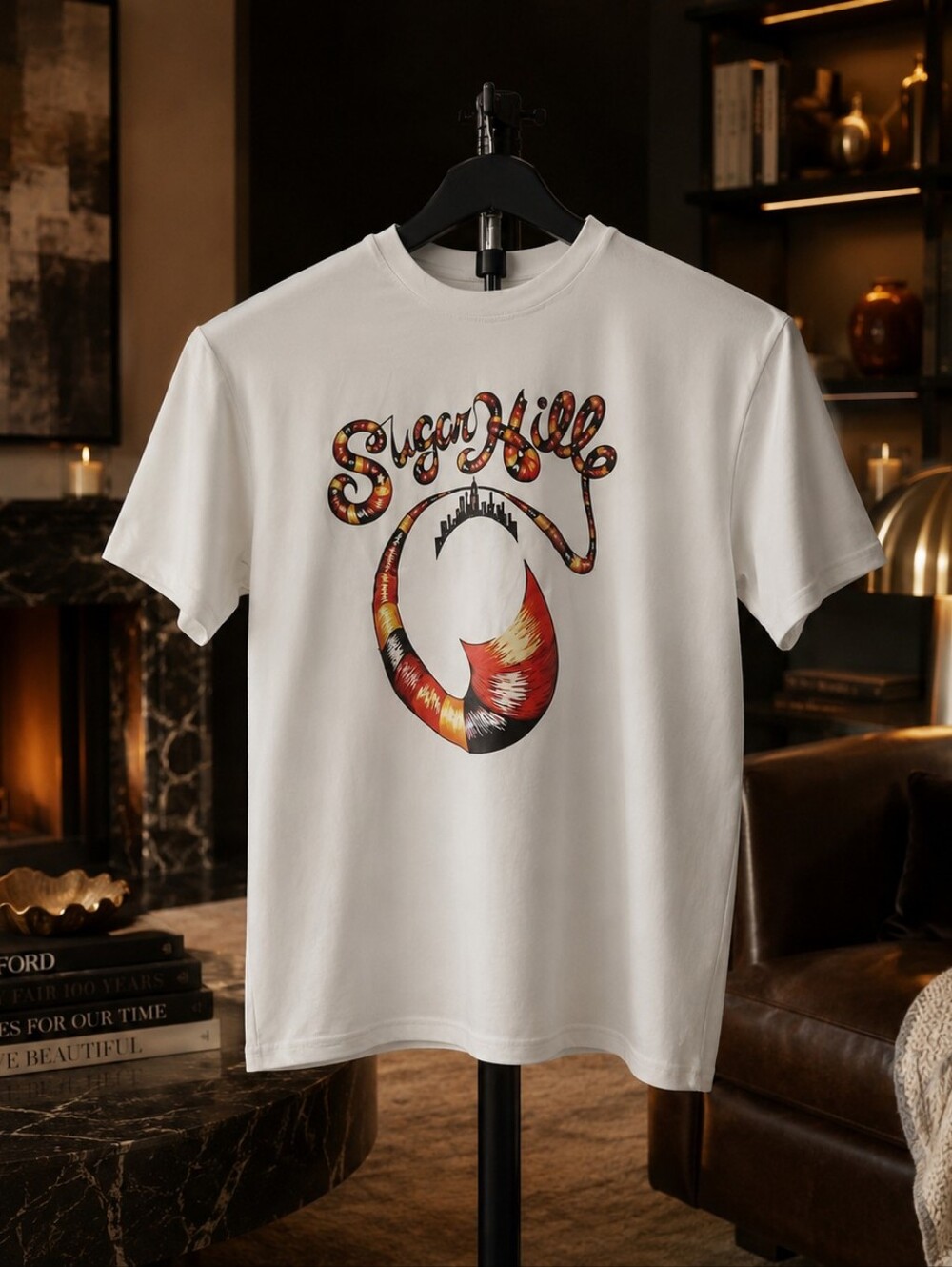 Classic Men's Crew Neck Short Sleeve T‑Shirt in White